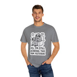 Comfy Sloth T-Shirt - Funny Graphic Tee, Unisex Apparel for Relaxation, Perfect for Lazy Days, Gift for College Students, Outfit Repeater