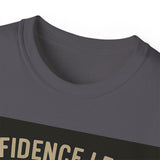 Confidence Level Kanye Tee, Funny Graphic T-Shirt, Hip Hop Style Shirt, Gift for Music Lovers, Casual Everyday Wear