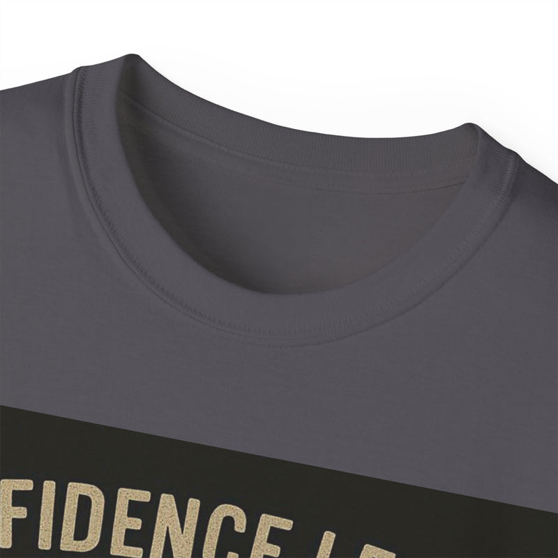 Confidence Level Kanye Tee, Funny Graphic T-Shirt, Hip Hop Style Shirt, Gift for Music Lovers, Casual Everyday Wear