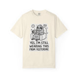 Comfy Sloth T-Shirt - Funny Graphic Tee, Unisex Apparel for Relaxation, Perfect for Lazy Days, Gift for College Students, Outfit Repeater