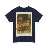 Relaxed Lifter Cotton Tee, Vintage Workout Tee, Unisex Gym Shirt, Casual Fitness Apparel, Gift for Fitness Enthusiasts