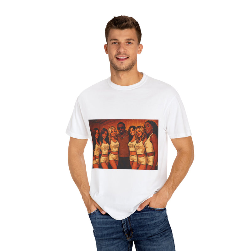 Diddy party Unisex Garment-Dyed T-Shirt - Casual, Stylish, Gift for Friends, Summer Party, Music Festivals