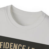 Confidence Level Kanye Tee, Funny Graphic T-Shirt, Hip Hop Style Shirt, Gift for Music Lovers, Casual Everyday Wear