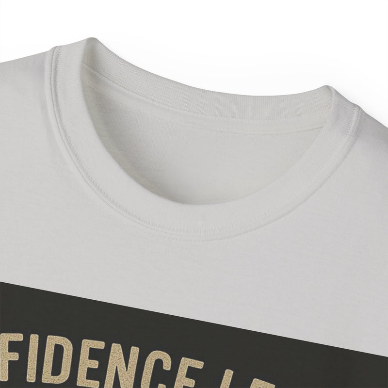 Confidence Level Kanye Tee, Funny Graphic T-Shirt, Hip Hop Style Shirt, Gift for Music Lovers, Casual Everyday Wear