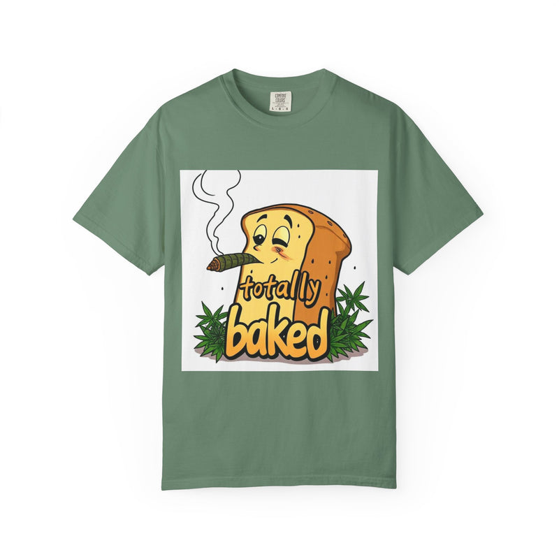 Totally Baked Unisex T-Shirt - Fun, Casual Wear for Stoners, Gift for Friends, High-Quality Cotton Tee, Perfect for 420 Celebrations