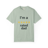 Dad Humor T-Shirt - I'm a Rated Dad Tee for Father's Day, Birthday Gift, Casual Wear, Unisex Apparel, Dad Jokes