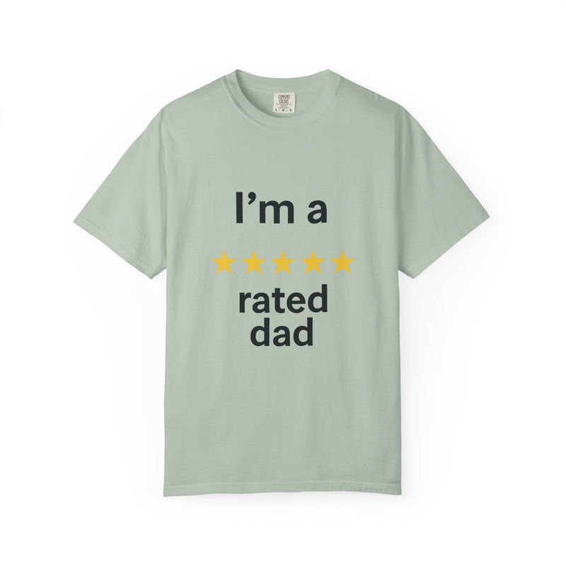 Dad Humor T-Shirt - I'm a Rated Dad Tee for Father's Day, Birthday Gift, Casual Wear, Unisex Apparel, Dad Jokes
