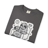 Comfy Sloth T-Shirt - Funny Graphic Tee, Unisex Apparel for Relaxation, Perfect for Lazy Days, Gift for College Students, Outfit Repeater