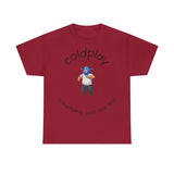 Coldplay Inspired Unisex Heavy Cotton Tee - Music Tee, Band T-Shirt, Concert Outfit, Music Lover Gift, Casual Wear