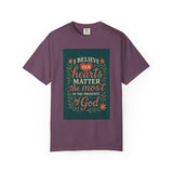 Inspirational god Unisex T-Shirt – Faith, Heartfelt Message, Eco-Friendly, Gift for Religious Occasions, Spiritual Wear, Casual Comfort