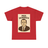 Retro Graphic Tee - Paul Skinbach, Vintage Style Shirt, Casual Wear, Gift for Him, Unisex Cotton T-Shirt