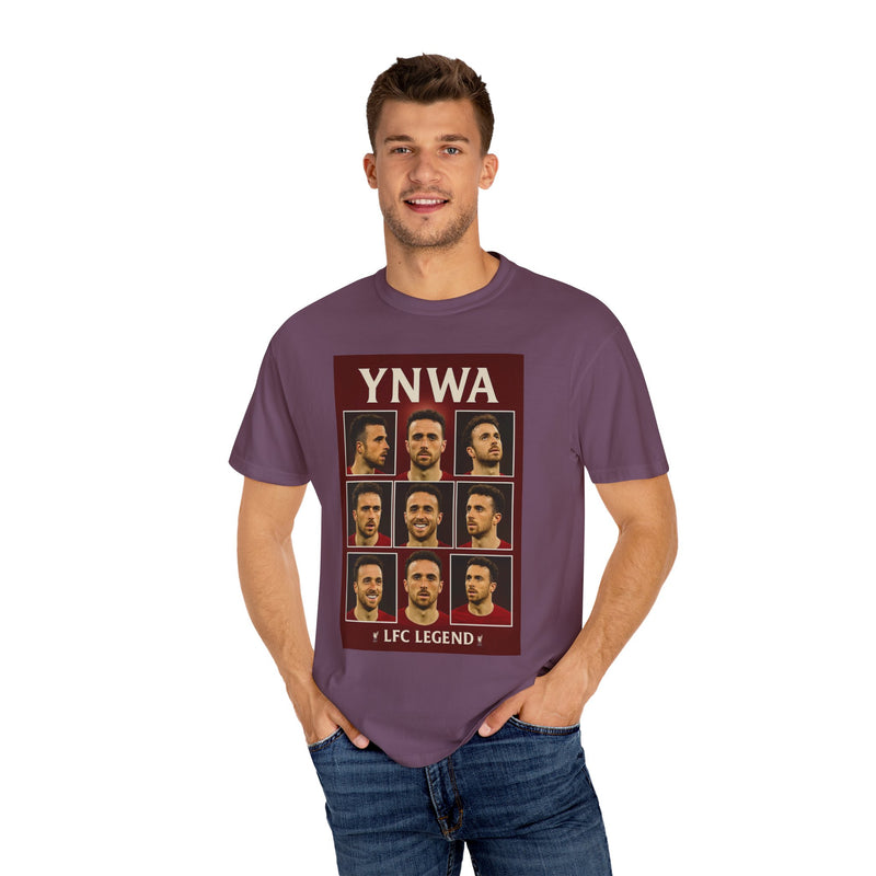 YNWA LFC diogo jota Legend Unisex T-shirt, Garment-Dyed Casual Tee for Fans, Perfect Gift for Soccer Lovers, Sports Apparel, Match Day Wear, Team [...]