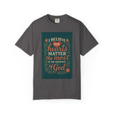 Inspirational god Unisex T-Shirt – Faith, Heartfelt Message, Eco-Friendly, Gift for Religious Occasions, Spiritual Wear, Casual Comfort