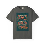 Inspirational god Unisex T-Shirt – Faith, Heartfelt Message, Eco-Friendly, Gift for Religious Occasions, Spiritual Wear, Casual Comfort