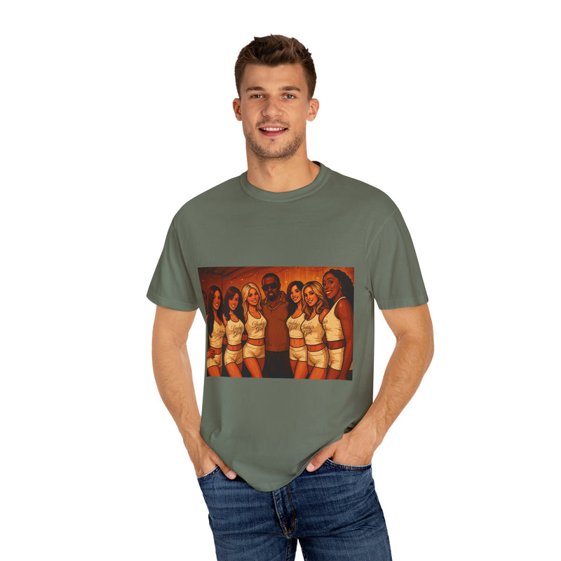 Diddy party Unisex Garment-Dyed T-Shirt - Casual, Stylish, Gift for Friends, Summer Party, Music Festivals