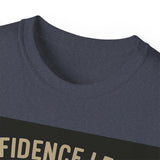 Confidence Level Kanye Tee, Funny Graphic T-Shirt, Hip Hop Style Shirt, Gift for Music Lovers, Casual Everyday Wear