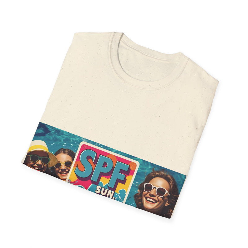 Summer Fun T-Shirt - SPF Pool Party Tee, Beachwear, Vacation Shirt, Gift for Pool Lovers, Unisex Apparel