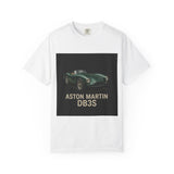 Aston Martin DB3S Unisex Garment-Dyed T-shirt, Car Enthusiast Tee, Vintage Auto Apparel, Perfect Gift for Him, Birthday or Christmas