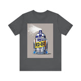 R2-D2 Inspired Unisex Jersey Tee - Fun Graphic Shirt, Space Lover Gift, Nerdy Apparel, Geek Fashion, Birthday Present, Casual Wear