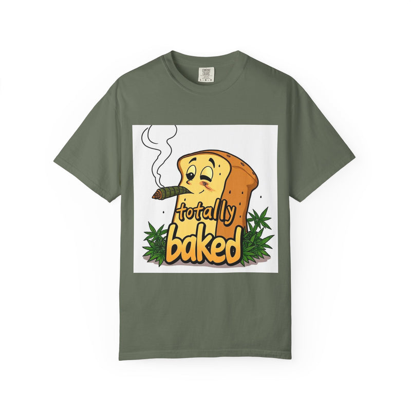 Totally Baked Unisex T-Shirt - Fun, Casual Wear for Stoners, Gift for Friends, High-Quality Cotton Tee, Perfect for 420 Celebrations
