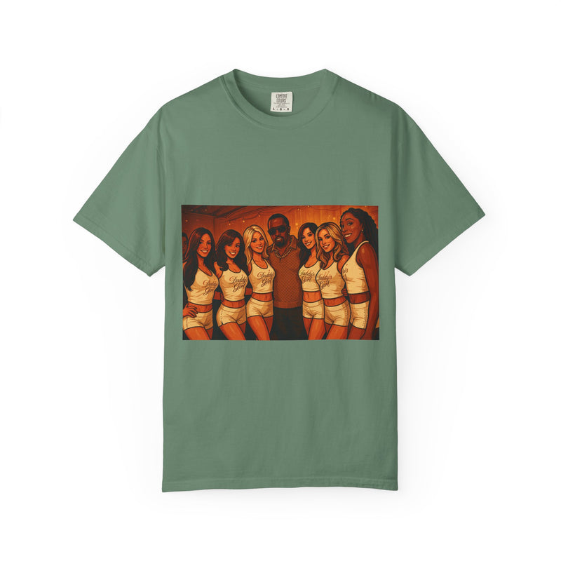 Diddy party Unisex Garment-Dyed T-Shirt - Casual, Stylish, Gift for Friends, Summer Party, Music Festivals