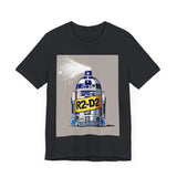 R2-D2 Inspired Unisex Jersey Tee - Fun Graphic Shirt, Space Lover Gift, Nerdy Apparel, Geek Fashion, Birthday Present, Casual Wear