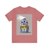 R2-D2 Inspired Unisex Jersey Tee - Fun Graphic Shirt, Space Lover Gift, Nerdy Apparel, Geek Fashion, Birthday Present, Casual Wear