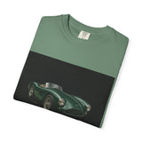 Aston Martin DB3S Unisex Garment-Dyed T-shirt, Car Enthusiast Tee, Vintage Auto Apparel, Perfect Gift for Him, Birthday or Christmas