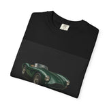 Aston Martin DB3S Unisex Garment-Dyed T-shirt, Car Enthusiast Tee, Vintage Auto Apparel, Perfect Gift for Him, Birthday or Christmas