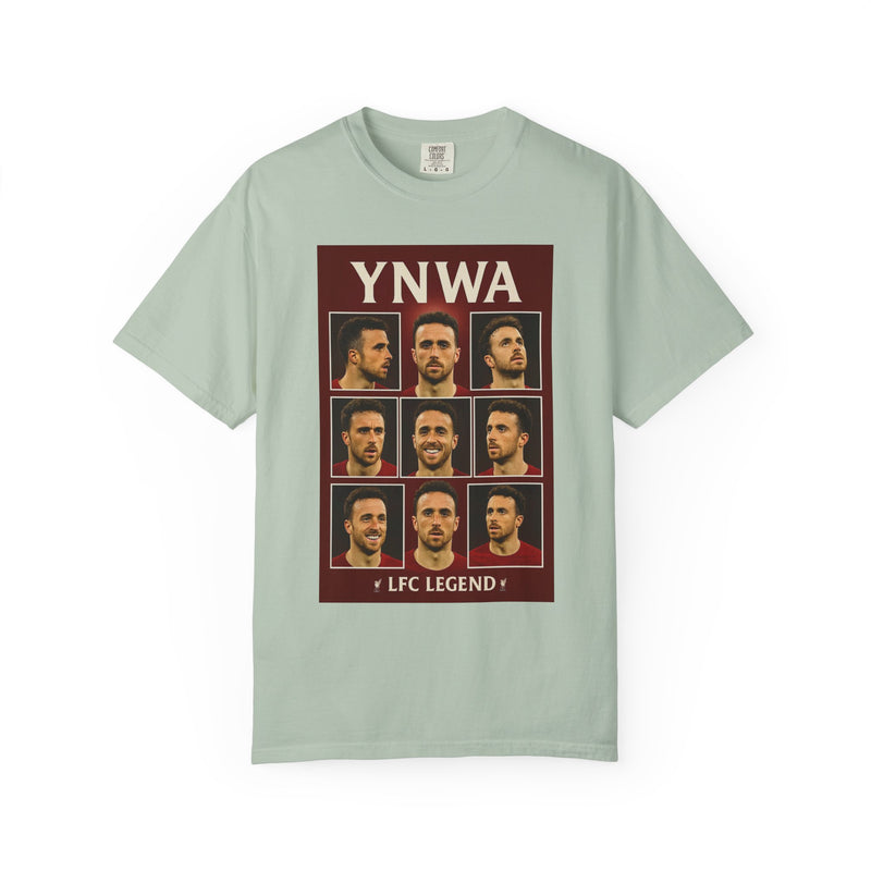 YNWA LFC diogo jota Legend Unisex T-shirt, Garment-Dyed Casual Tee for Fans, Perfect Gift for Soccer Lovers, Sports Apparel, Match Day Wear, Team [...]