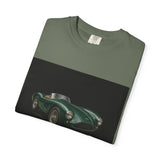 Aston Martin DB3S Unisex Garment-Dyed T-shirt, Car Enthusiast Tee, Vintage Auto Apparel, Perfect Gift for Him, Birthday or Christmas