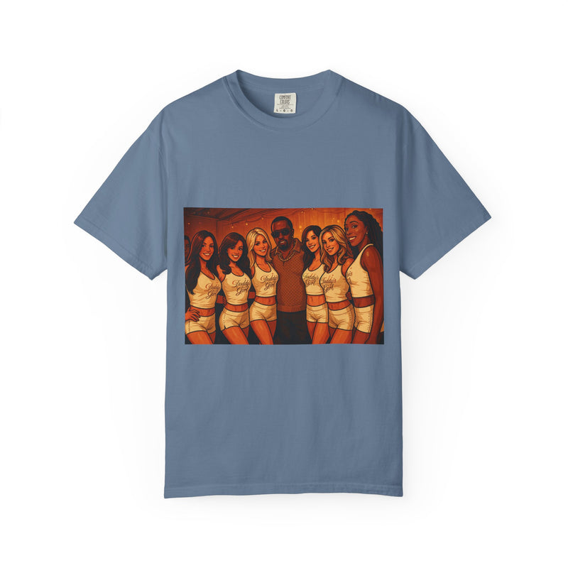 Diddy party Unisex Garment-Dyed T-Shirt - Casual, Stylish, Gift for Friends, Summer Party, Music Festivals