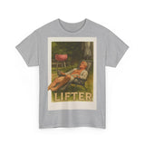 Relaxed Lifter Cotton Tee, Vintage Workout Tee, Unisex Gym Shirt, Casual Fitness Apparel, Gift for Fitness Enthusiasts