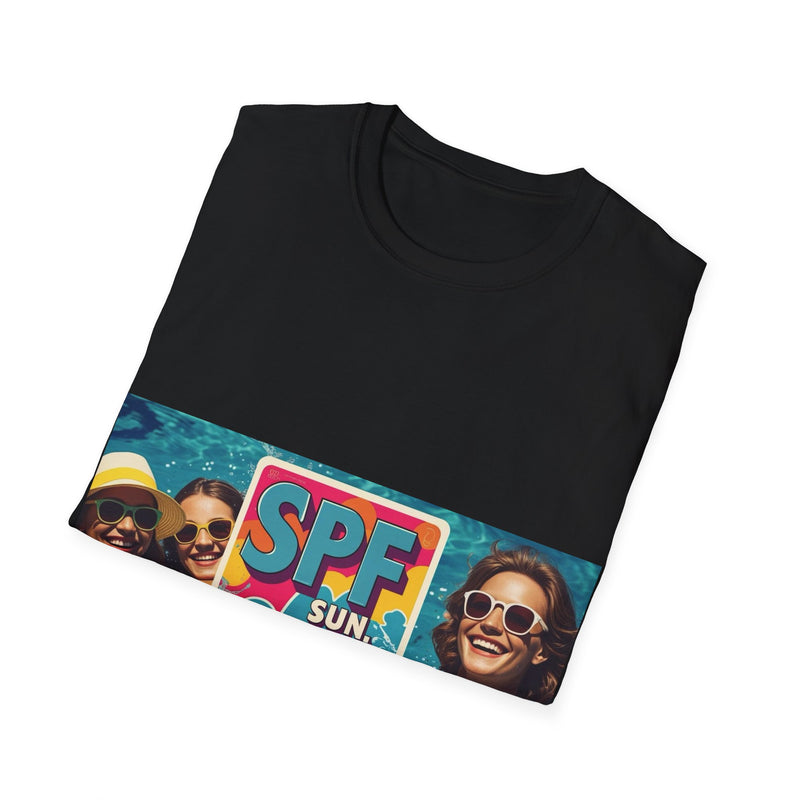 Summer Fun T-Shirt - SPF Pool Party Tee, Beachwear, Vacation Shirt, Gift for Pool Lovers, Unisex Apparel