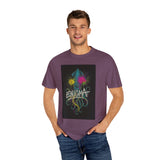 Colorful Enigma Squid Unisex T-Shirt | Vibrant Graphic Tee for Ocean Lovers, Casual Wear, Gift Idea, Festival Attire, Statement Piece
