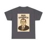 Retro Graphic Tee - Paul Skinbach, Vintage Style Shirt, Casual Wear, Gift for Him, Unisex Cotton T-Shirt