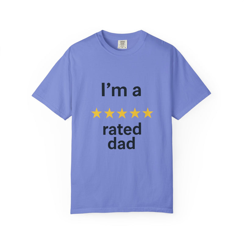 Dad Humor T-Shirt - I'm a Rated Dad Tee for Father's Day, Birthday Gift, Casual Wear, Unisex Apparel, Dad Jokes