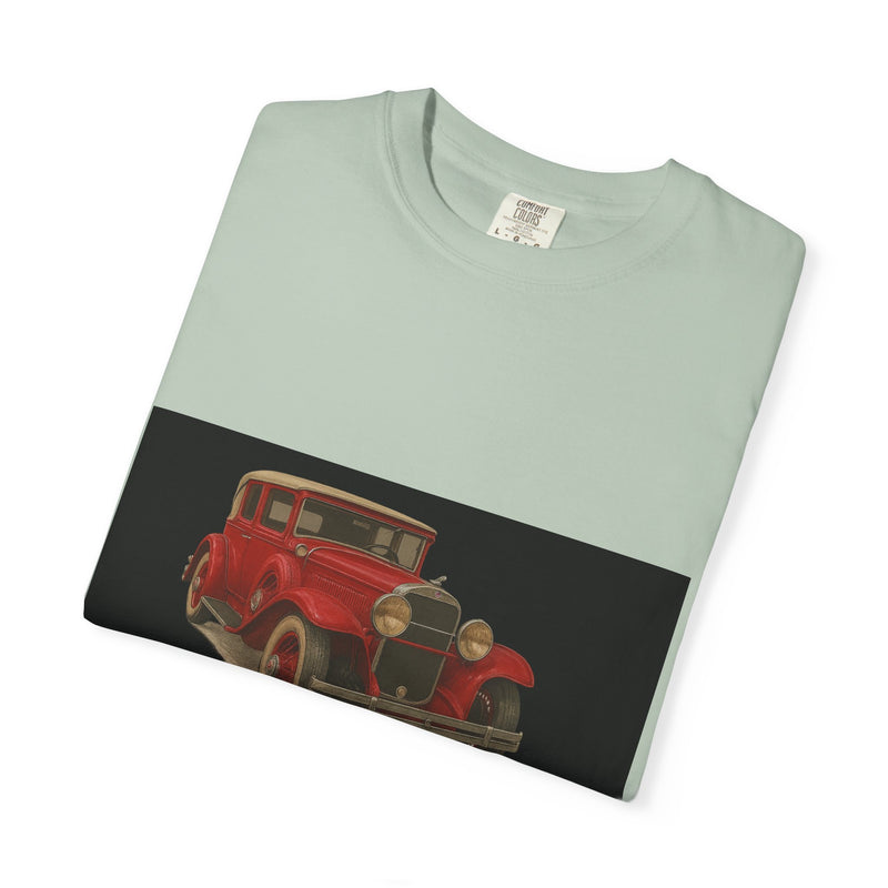 1929 Caddilac T-Shirt, Car Enthusiast Tee, 1929 Cadillac Shirt, Gift for Him, Classic Auto Fashion, Unisex Garment-Dyed Top