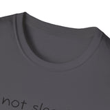 Funny Battery Saving Mode T-Shirt, Unisex Humor Tee, Gift for Friends, Sleepy Shirt, Casual Wear, Unique Graphic Tee