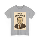 Retro Graphic Tee - Paul Skinbach, Vintage Style Shirt, Casual Wear, Gift for Him, Unisex Cotton T-Shirt