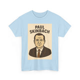 Retro Graphic Tee - Paul Skinbach, Vintage Style Shirt, Casual Wear, Gift for Him, Unisex Cotton T-Shirt