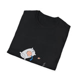 Funny Battery Saving Mode T-Shirt, Unisex Humor Tee, Gift for Friends, Sleepy Shirt, Casual Wear, Unique Graphic Tee
