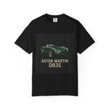 Aston Martin DB3S Unisex Garment-Dyed T-shirt, Car Enthusiast Tee, Vintage Auto Apparel, Perfect Gift for Him, Birthday or Christmas