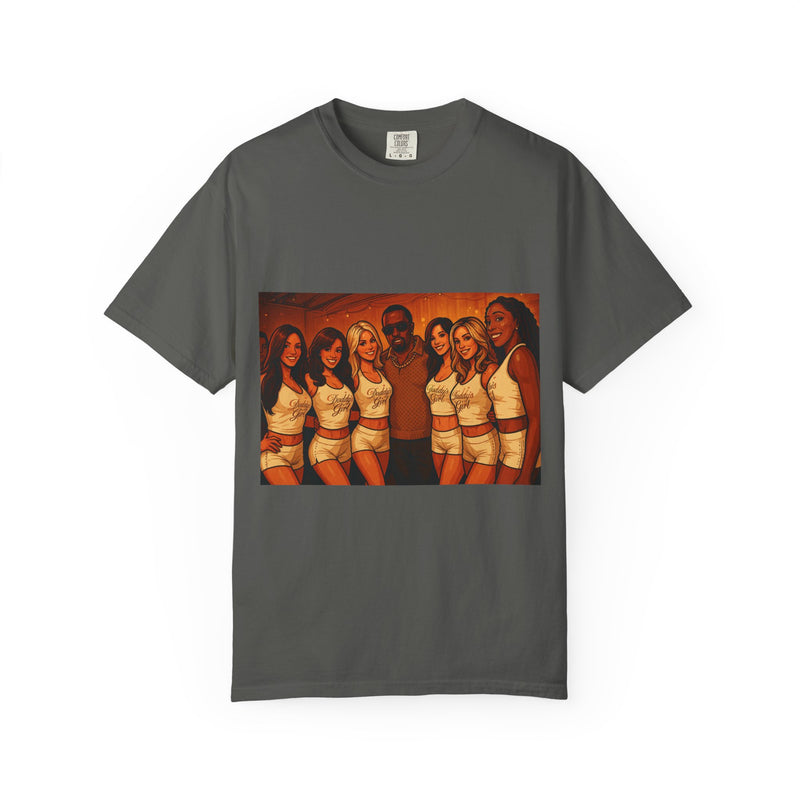 Diddy party Unisex Garment-Dyed T-Shirt - Casual, Stylish, Gift for Friends, Summer Party, Music Festivals