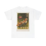 Relaxed Lifter Cotton Tee, Vintage Workout Tee, Unisex Gym Shirt, Casual Fitness Apparel, Gift for Fitness Enthusiasts