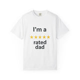 Dad Humor T-Shirt - I'm a Rated Dad Tee for Father's Day, Birthday Gift, Casual Wear, Unisex Apparel, Dad Jokes