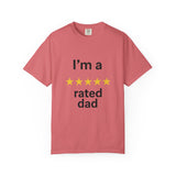 Dad Humor T-Shirt - I'm a Rated Dad Tee for Father's Day, Birthday Gift, Casual Wear, Unisex Apparel, Dad Jokes