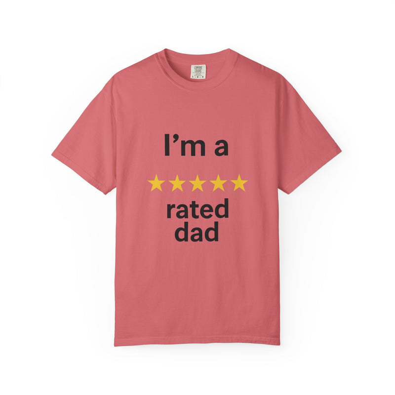 Dad Humor T-Shirt - I'm a Rated Dad Tee for Father's Day, Birthday Gift, Casual Wear, Unisex Apparel, Dad Jokes