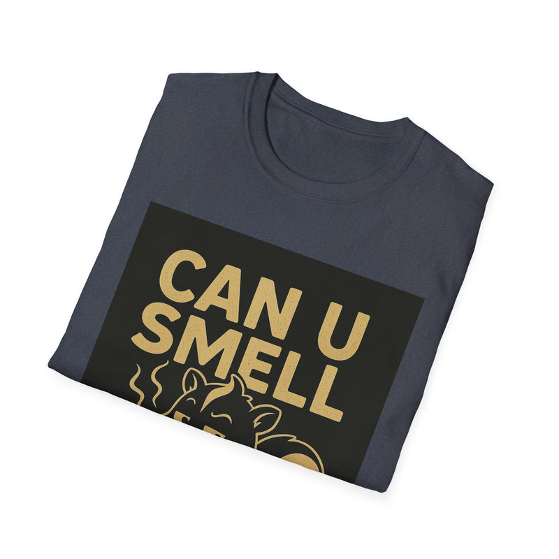 Funny Unisex T-Shirt - Can U Smell That? Cute Animal Graphic Tee for Casual Wear, Gifts, Birthdays, Humor