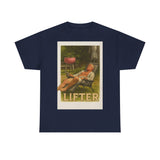 Relaxed Lifter Cotton Tee, Vintage Workout Tee, Unisex Gym Shirt, Casual Fitness Apparel, Gift for Fitness Enthusiasts